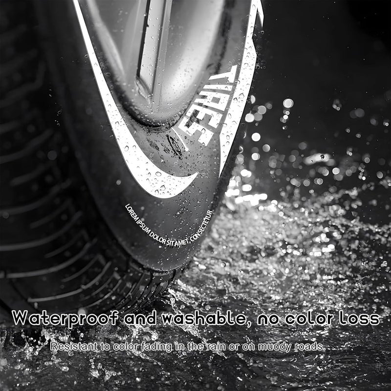 NYTKL Tire Paint Pen for Car, Waterproof Paint Pens Oil-Based Markers for Tire Lettering, Quick Dry Non-Fading Tyre Pen Permanent Drawing Marker for Car Truck Motorcycle Tires (White) - Image 5